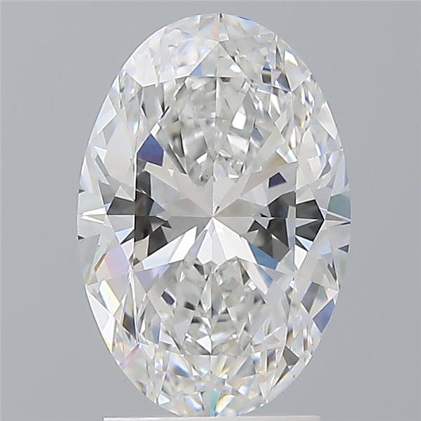 2.54 ct. oval Lab Grown Diamond front image