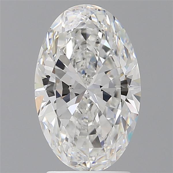 2.54 ct. oval Lab Grown Diamond front image