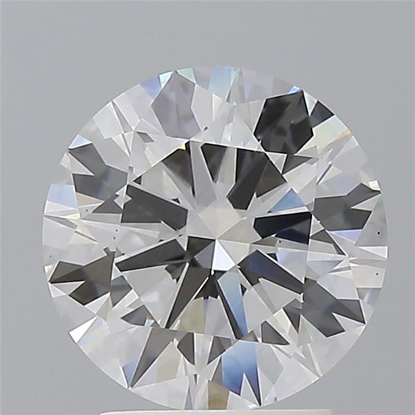 2.54 ct. round Lab Grown Diamond front image