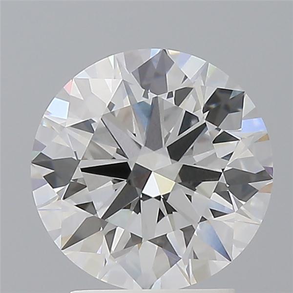 2.54 ct. round Lab Grown Diamond front image