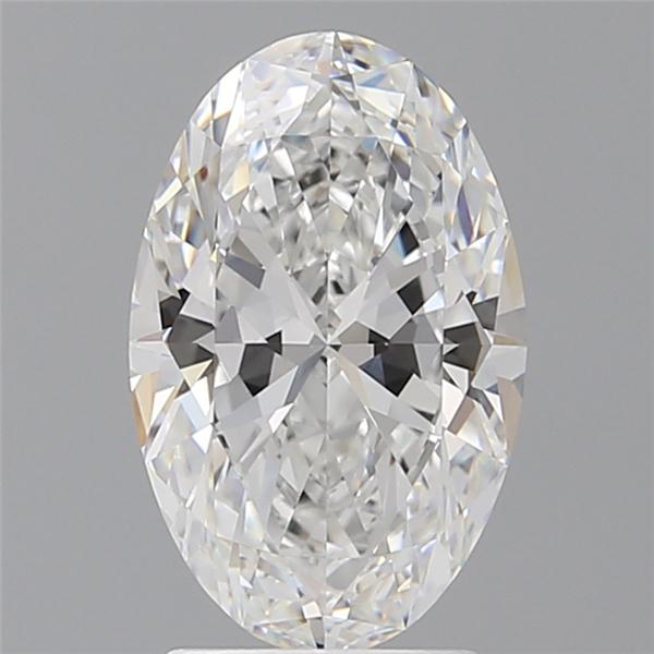 2.56 ct. oval Lab Grown Diamond front image