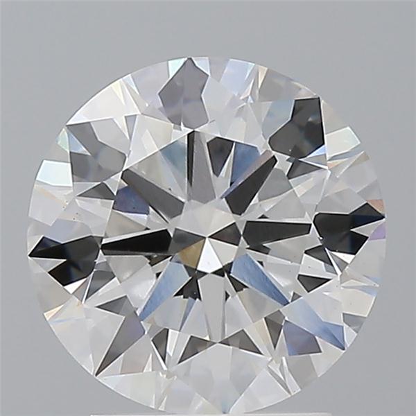 2.59 ct. round Lab Grown Diamond front image