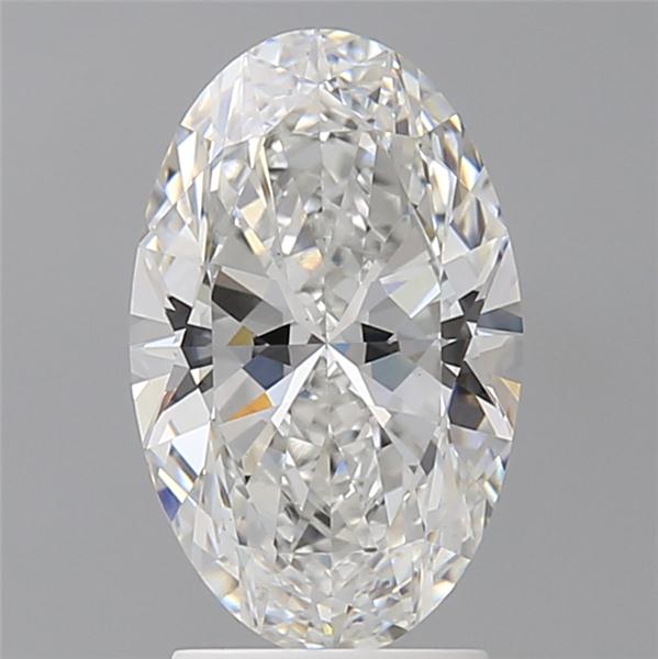 2.60 ct. oval Lab Grown Diamond front image