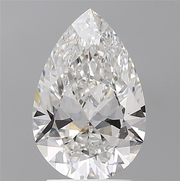 2.60 ct. pear Lab Grown Diamond front image
