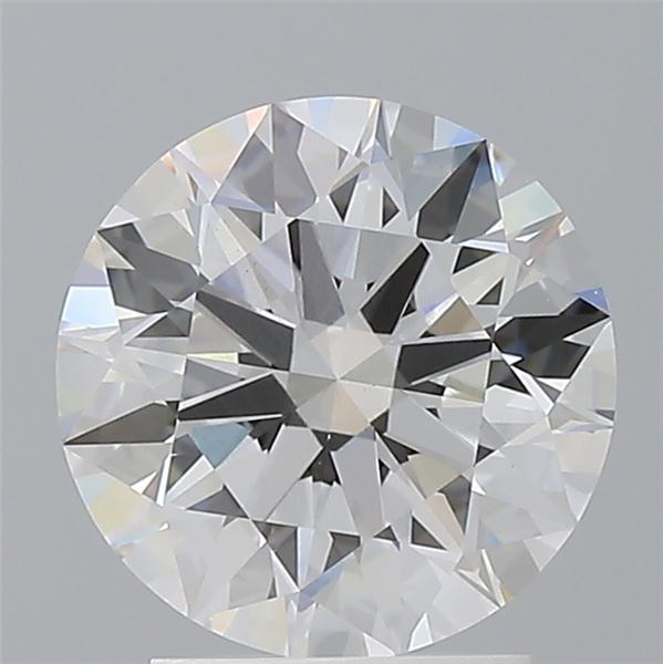 2.60 ct. round Lab Grown Diamond front image