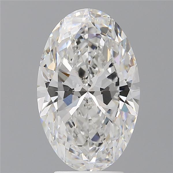 4.09 ct. oval Lab Grown Diamond front image