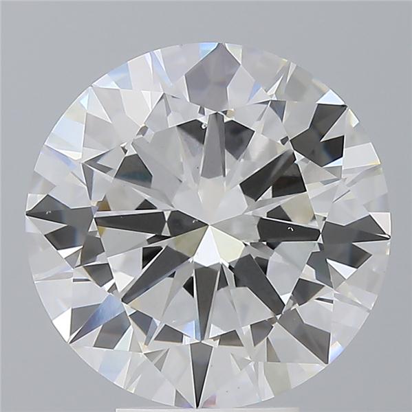 6.02 ct. round Lab Grown Diamond front image