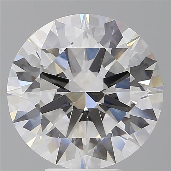 6.04 ct. round Lab Grown Diamond front image