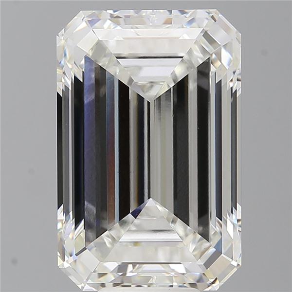 11.10 ct. emerald Lab Grown Diamond front image