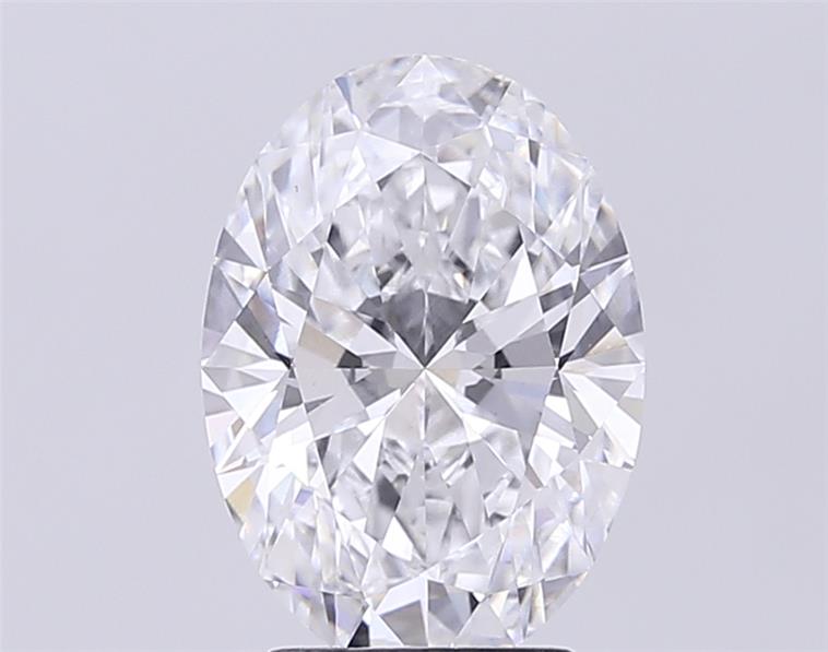 2.02 ct. oval Lab Grown Diamond front image