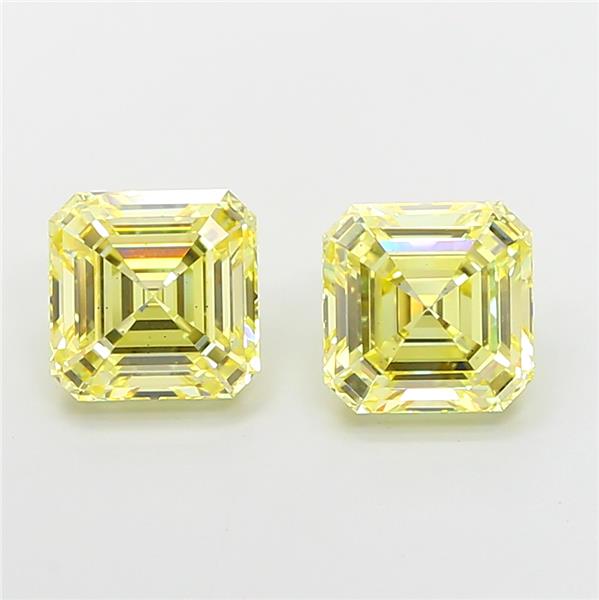 2.06 ct. asscher Lab Grown Diamond front image