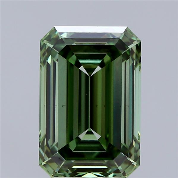 5.04 ct. emerald Lab Grown Diamond front image