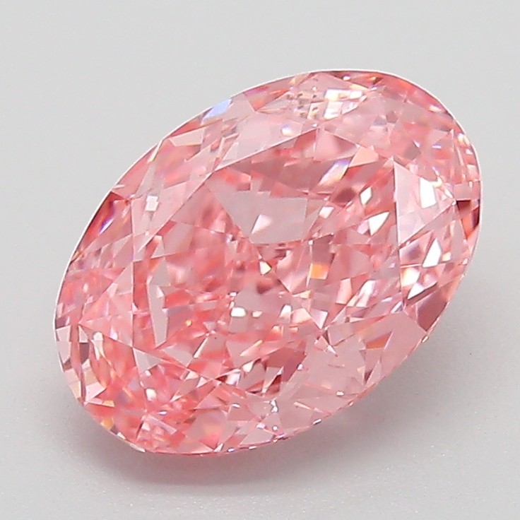2.10 ct. oval Lab Grown Diamond front image