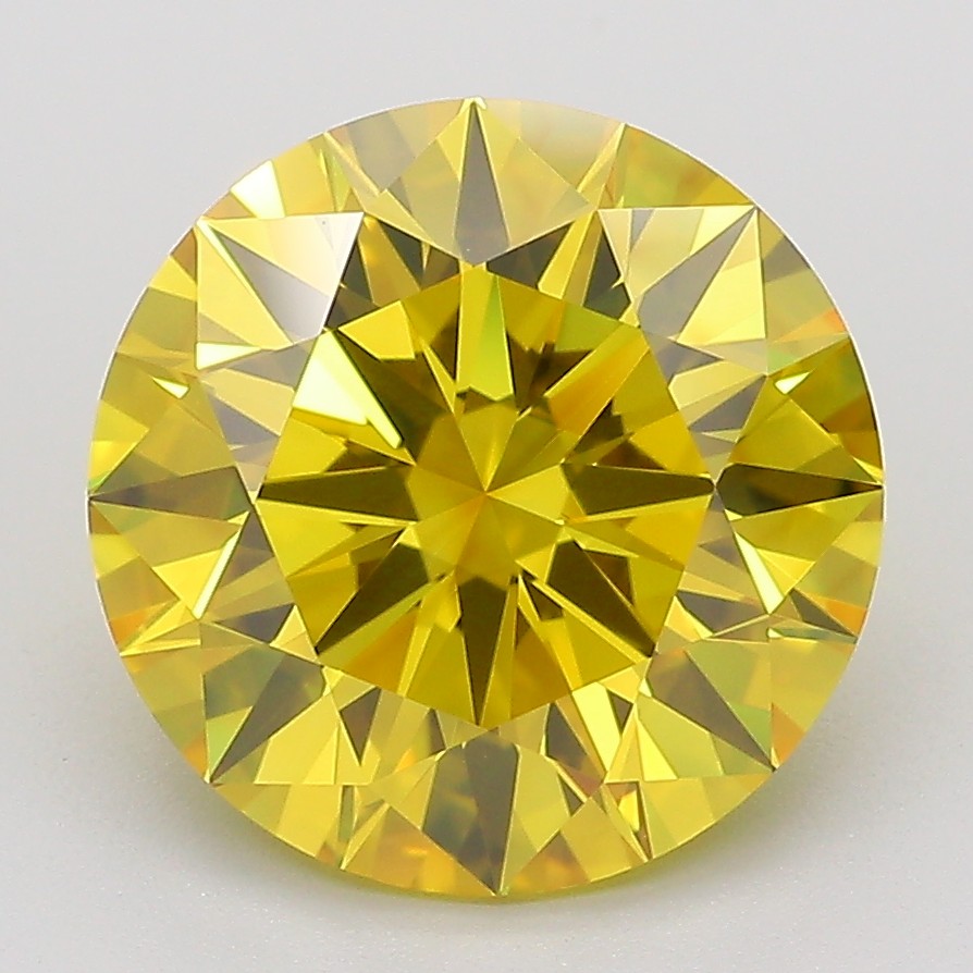 4.03 ct. round Lab Grown Diamond front image