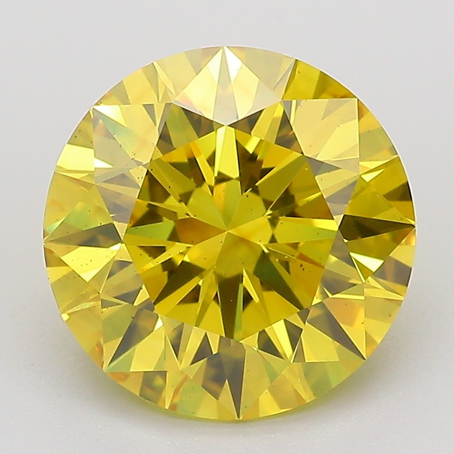 4.05 ct. round Lab Grown Diamond front image