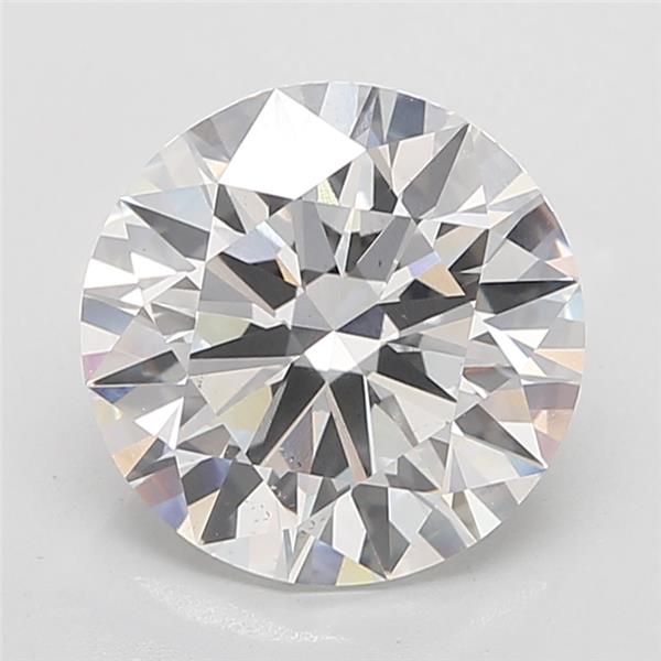 8.03 ct. round Lab Grown Diamond front image