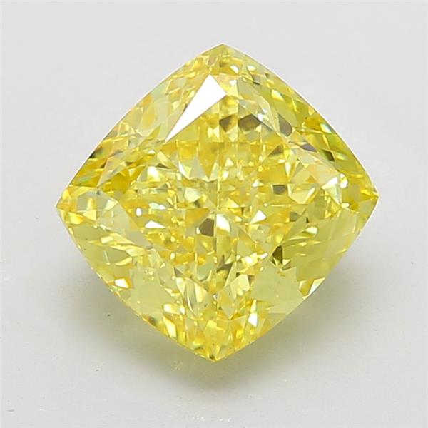 6.53 ct. cushion Lab Grown Diamond front image