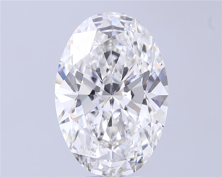 8.08 ct. oval Lab Grown Diamond front image