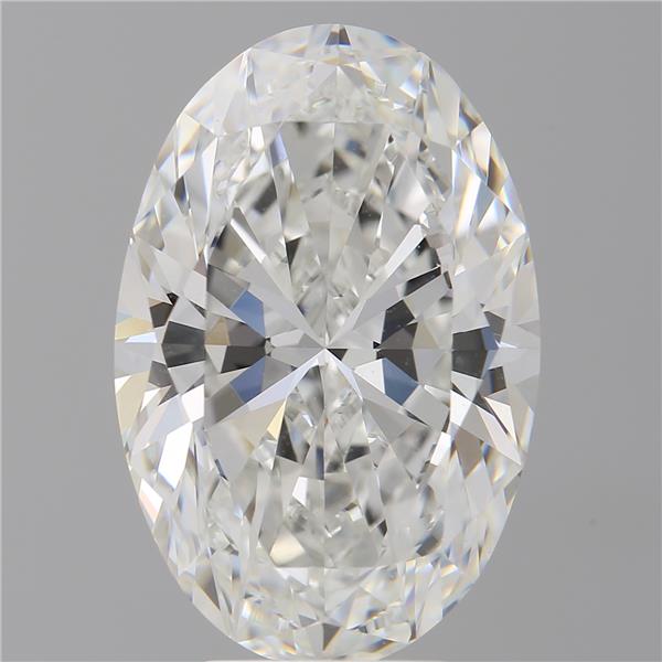 6.56 ct. oval Lab Grown Diamond front image