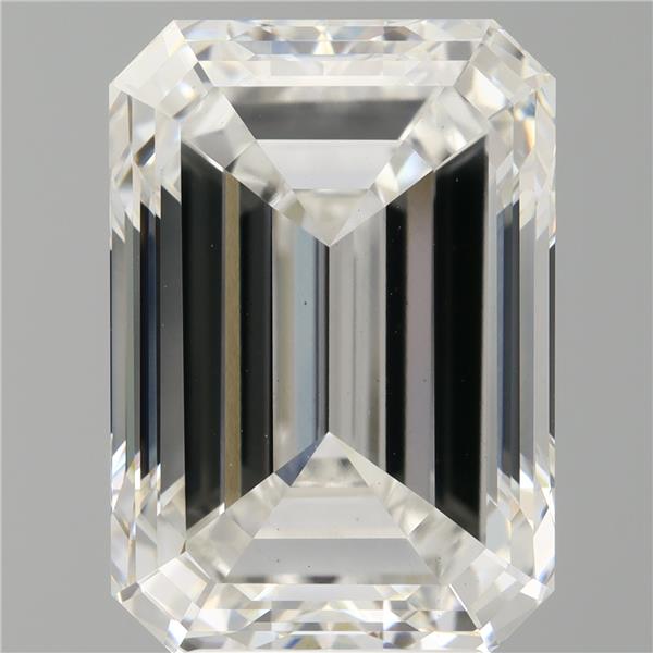 6.54 ct. emerald Lab Grown Diamond front image