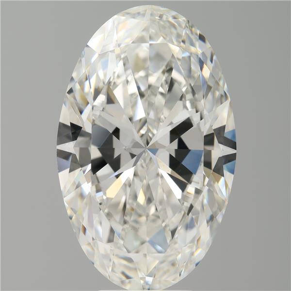 8.04 ct. oval Lab Grown Diamond front image