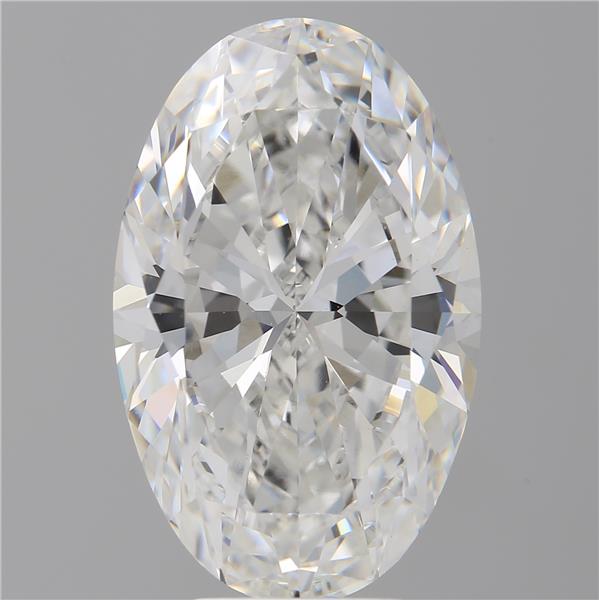 7.04 ct. oval Lab Grown Diamond front image