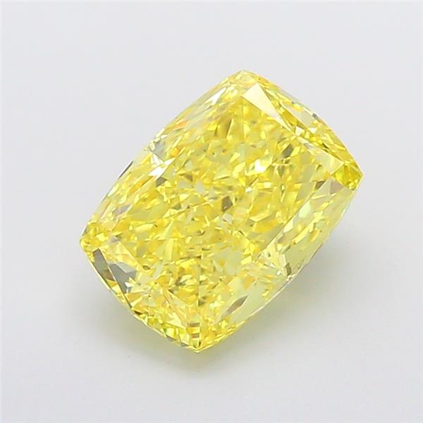 3.21 ct. cushion Lab Grown Diamond front image