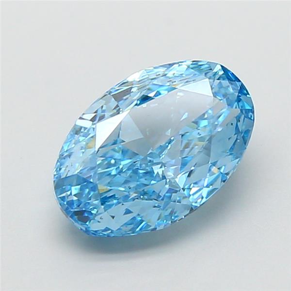 2.03 ct. oval Lab Grown Diamond front image