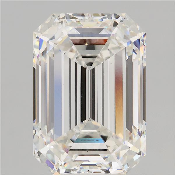 10.11 ct. emerald Lab Grown Diamond front image