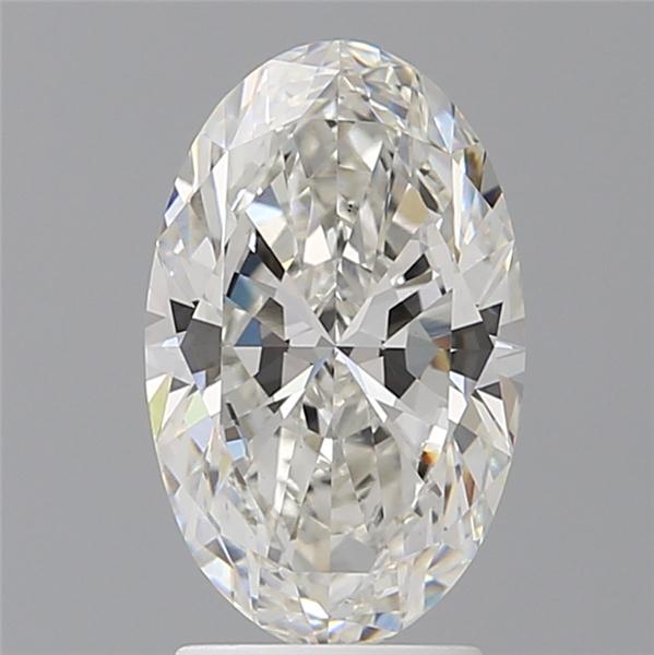 2.57 ct. oval Lab Grown Diamond front image
