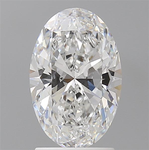 2.01 ct. oval Lab Grown Diamond front image