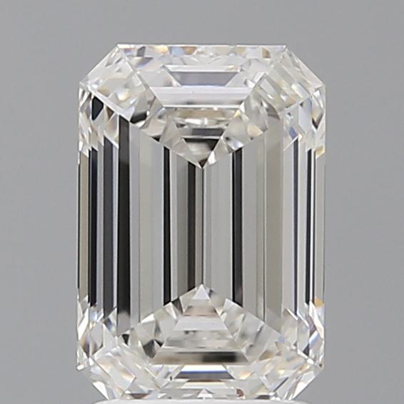 2.10 ct. emerald Lab Grown Diamond front image