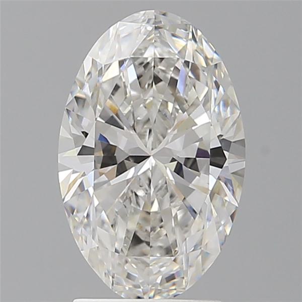 2.52 ct. oval Lab Grown Diamond front image