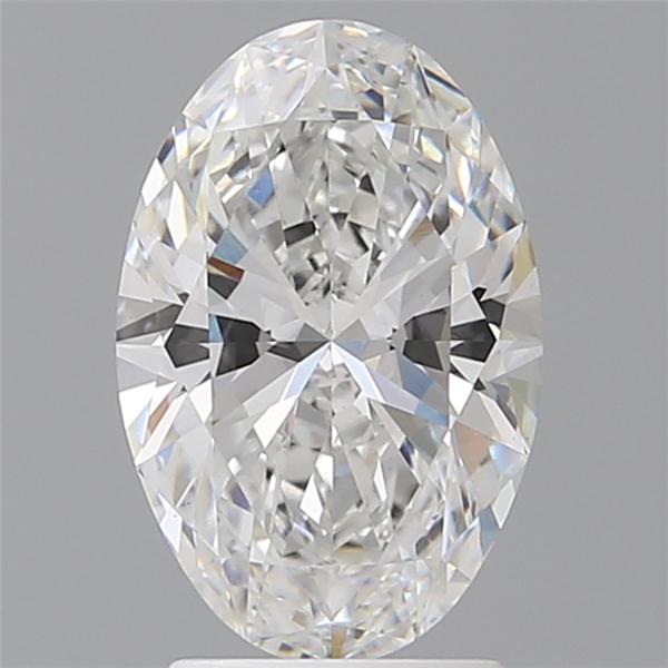 2.58 ct. oval Lab Grown Diamond front image