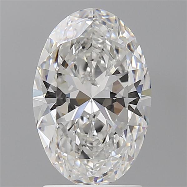 2.09 ct. oval Lab Grown Diamond front image