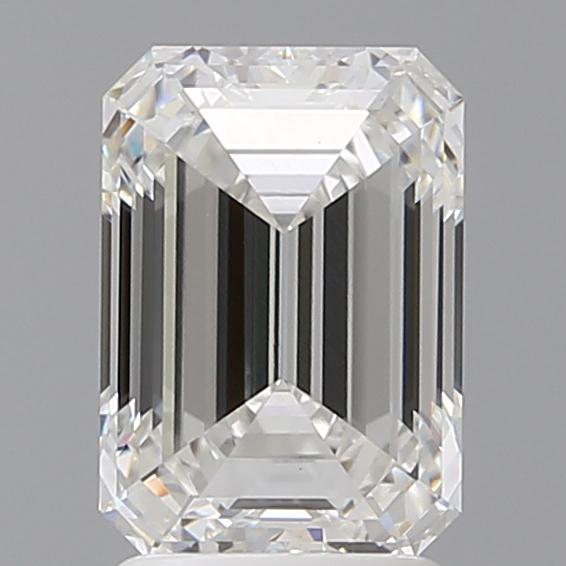 2.57 ct. emerald Lab Grown Diamond front image