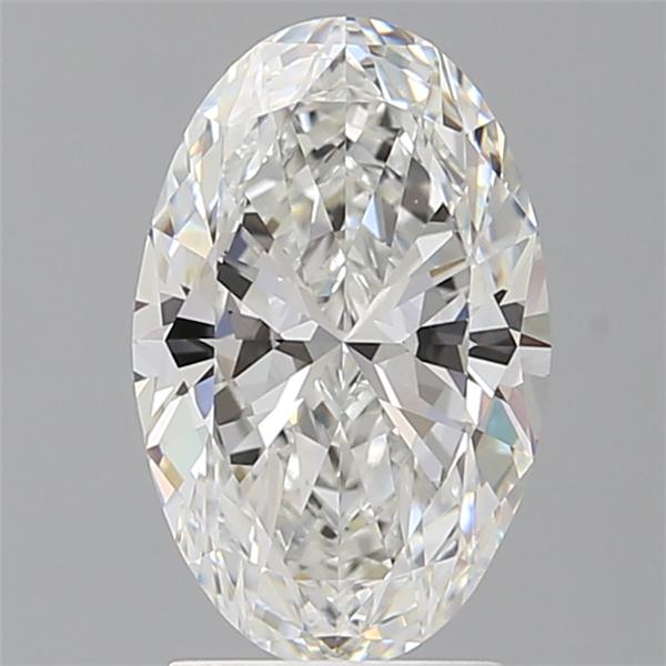 2.50 ct. oval Lab Grown Diamond front image