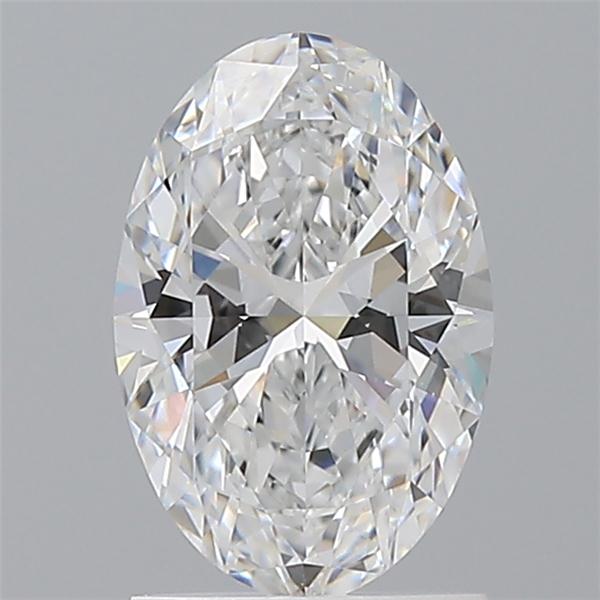 1.52 ct. oval Lab Grown Diamond front image