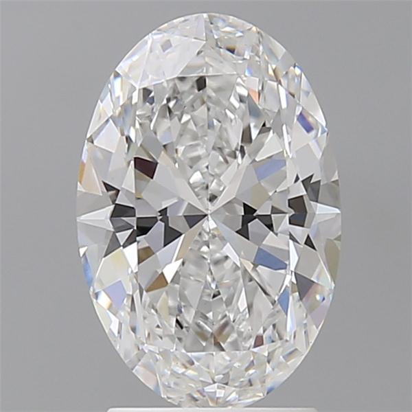 2.52 ct. oval Lab Grown Diamond front image