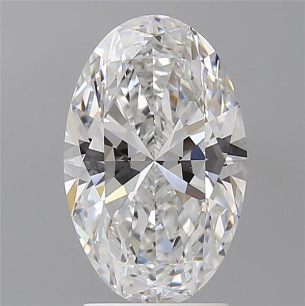 2.58 ct. oval Lab Grown Diamond front image