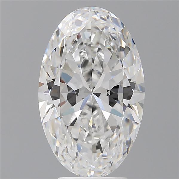 4.52 ct. oval Lab Grown Diamond front image