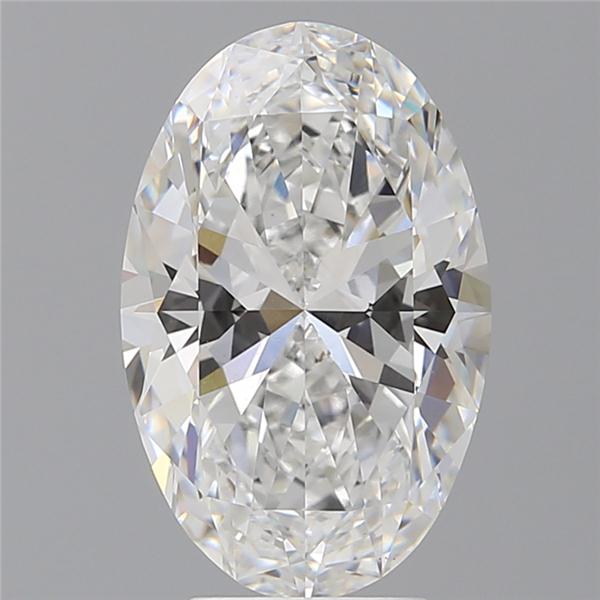 4.55 ct. oval Lab Grown Diamond front image