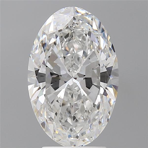 3.52 ct. oval Lab Grown Diamond front image