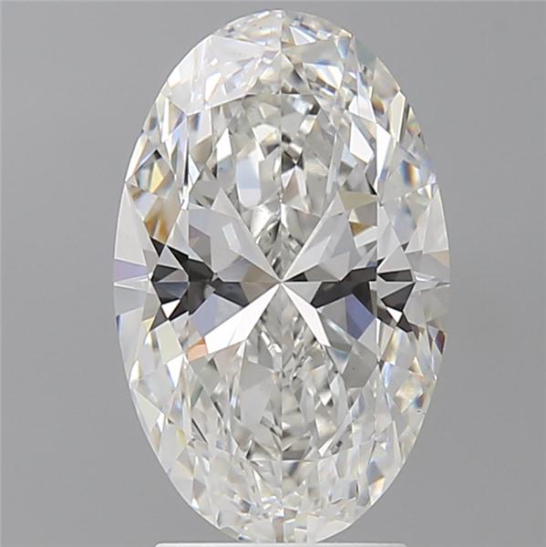 3.02 ct. oval Lab Grown Diamond front image