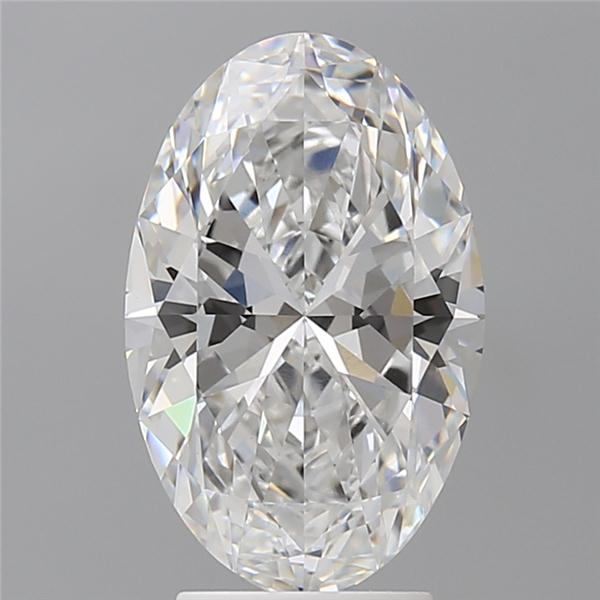 3.56 ct. oval Lab Grown Diamond front image