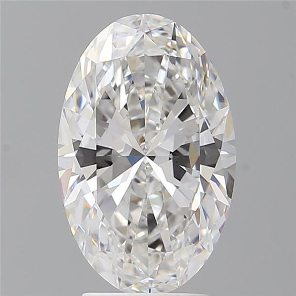 3.50 ct. oval Lab Grown Diamond front image