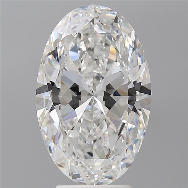 4.56 ct. oval Lab Grown Diamond front image