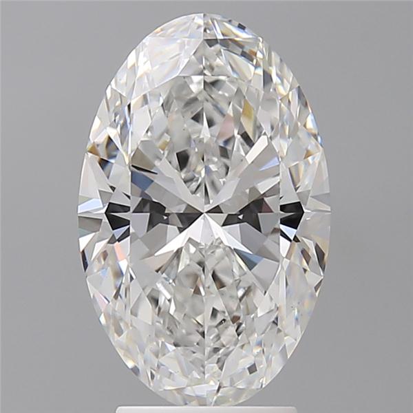 3.59 ct. oval Lab Grown Diamond front image