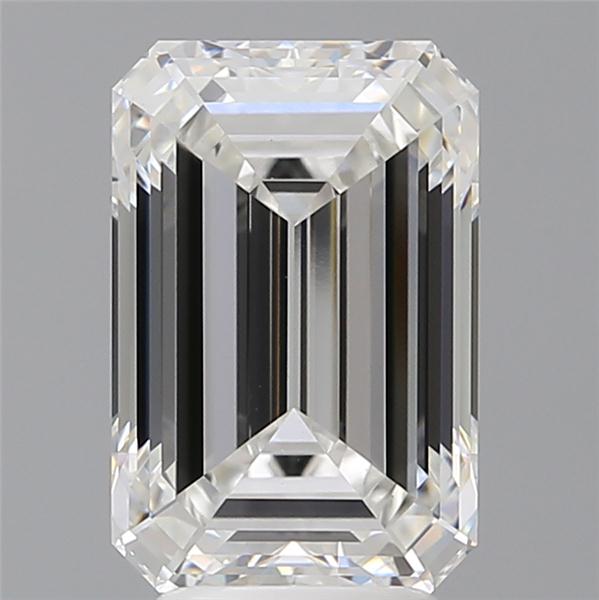 4.54 ct. emerald Lab Grown Diamond front image
