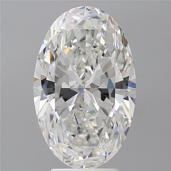 4.60 ct. oval Lab Grown Diamond front image